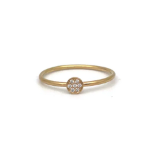 Dot Pavé Ring